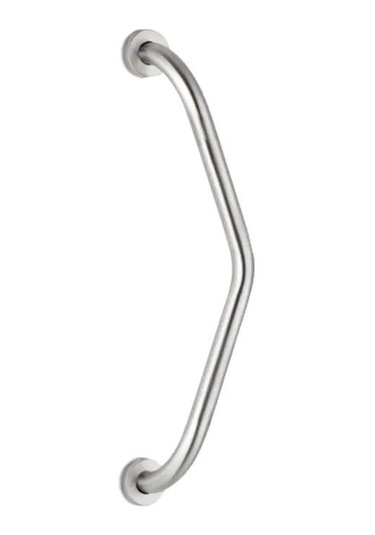 Monavit Engelli Paslanmaz Açılı Tutunma Barı Ø19 Banyo Küvet Tuva Krom