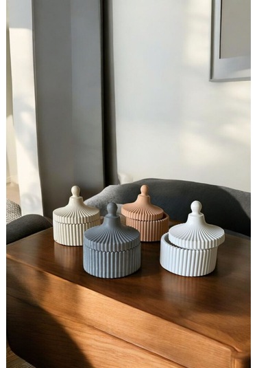 Dekoratif Kutu Set Takı Tabağı Şekerlik Çok Amaçlı Kutu Model 10