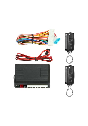 Yaozixa 12v Araba Bt Uyumlu Anahtarsız Kontrol Sistemi - 3 Tuşlu Kumanda, Led Işık, Uzakdan Kilitleme/açma, 3-8m Bt Mesafesi