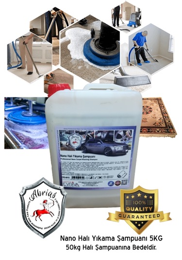 Abrias Nano Halı Yıkama Şampuanı 5 KG
