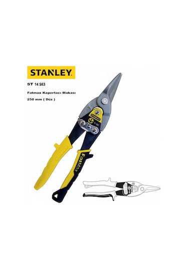 Stanley Kaportacı Teneke Saç Aleminyum Karton Tel Plastik Kesme M