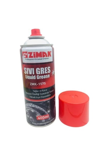 Zimak Zmk-1575 Sıvı Gres Yağlama Spreyi 400 ML