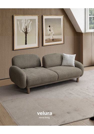 Rolf 3+3+1+1 Koltuk Takımı & Oturma Grubu Haki