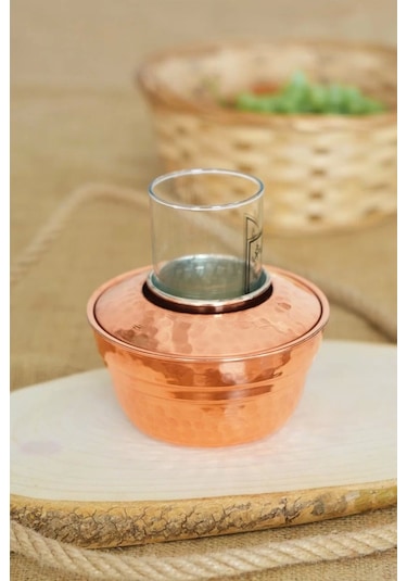 Bakır Ehlikeyf Kapaklı Model Bakır Renk