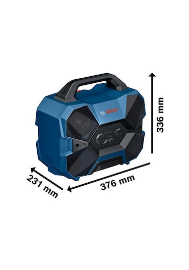 Bosch Uyumlu  Pro Gpb 18v-6 C Bluetooth Hoparlör