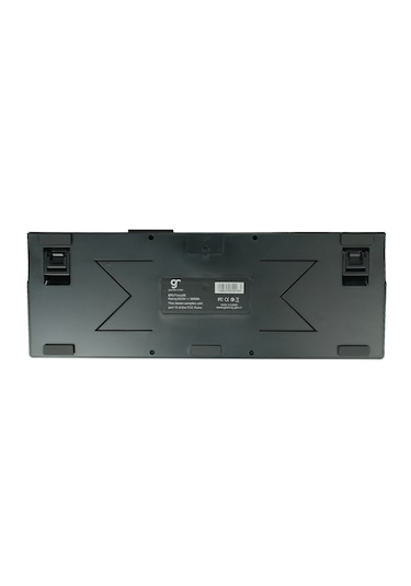 Gameraider Force98 Black Gray Gradient Jixian Red Switch Hotswap Rgb Kablosuz Türkçe Mekanik Gaming Klavye