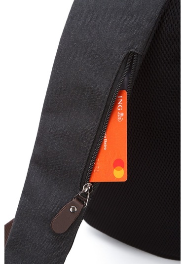 Newish Polo Erkek Usb Çıkışlı Çapraz Bel Ve Omuz Çantası New321 - Kahverengi