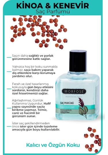 Morfose Kinoa Ve Kenevir İçerikli Saç Parfümü 100 Ml