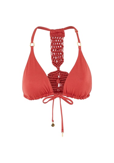 Ondademar Şık String Arka Bikini Kırmızı