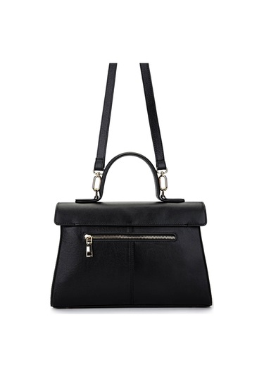 Tamer Tanca Kadın Hakiki Deri Siyah Deri El Çantası 147 1064 Bn Cnt Y25 Sıyah Dr Siyah