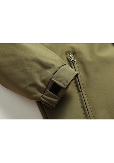 Sımıcg Erkek Gündelik Kapüşonlu Ceket Siyah