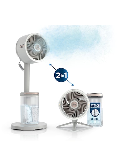 Shark Flexbreeze Promist FA300EU Taşınabilir Buharlı Fan