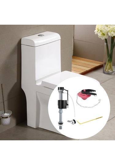 Suntek Yan Girişli Tuvalet Rezervuarlarının Değiştirilmesi Kırmızı T4213