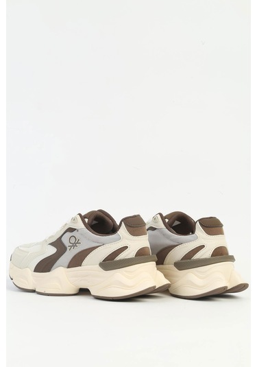 Benetton Kadın Spor Ayakkabı Bej - Kahverengi