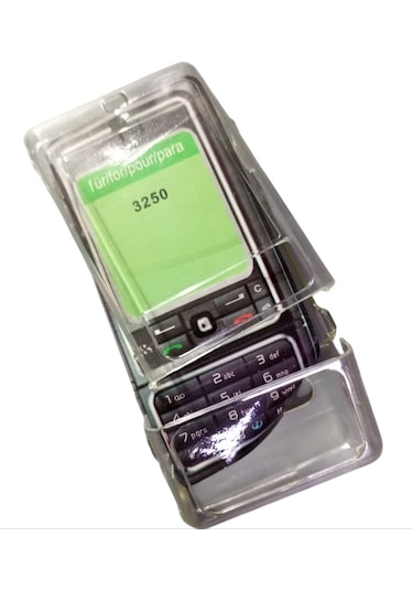 Nokia 3250 Uyumlu Telefon Koruyucu Şeffaf Mika Kapak -