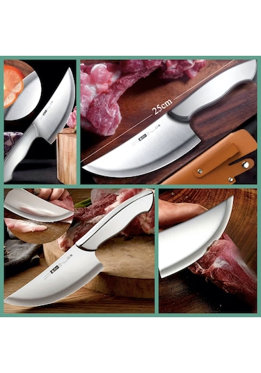 Omeniv 25cm Şef Bıçağı Kılıflı Et Balık Salata Outdoor