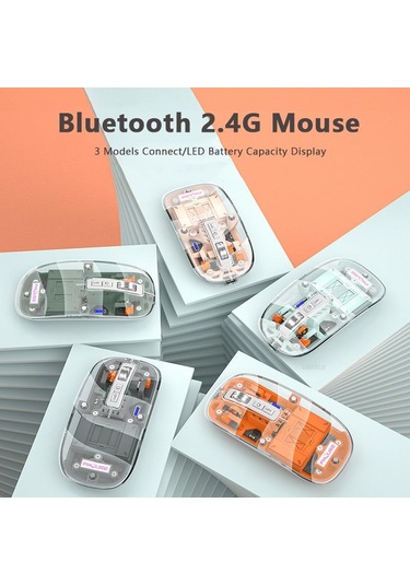 Vaorlo Bluetooth - Wireles LED Sessiz Mouse