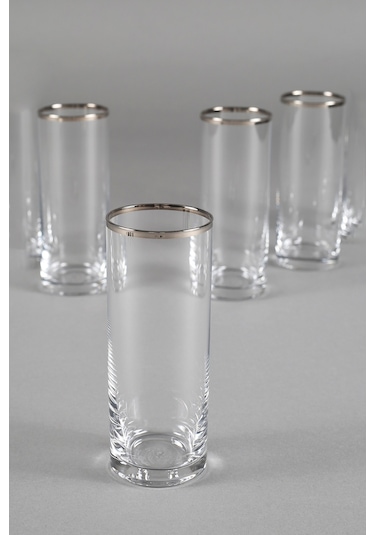 Rakle Avantgarde Platin 4'lü Rakı Bardağı Seti 195 Cc