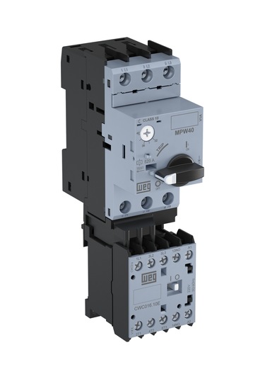 Weg Cwc016-10-30c03 7,5 Kw, 24v Dc Bobin, 16 A, 1na Mini Kontaktör