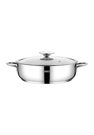 Amboss Cool 8 Parça Cam Kapaklı Çelik Tencere Seti