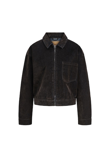 Kadin Denim Ceket - Mia - 12283025 Brown Denim