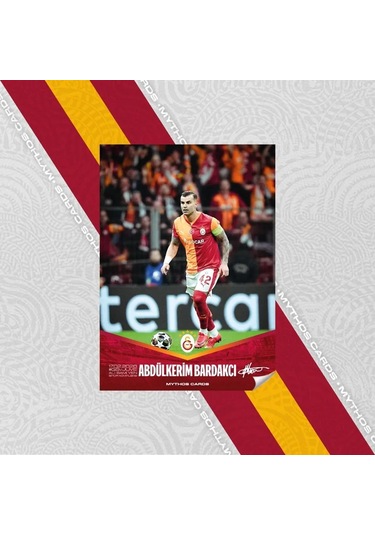 Galatasaray X Juventus - Abdülkerim Bardakcı İmzalı Statik Poster