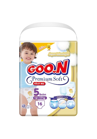 Goon Premium Soft Külot Bez 5 Numara 16 Adet