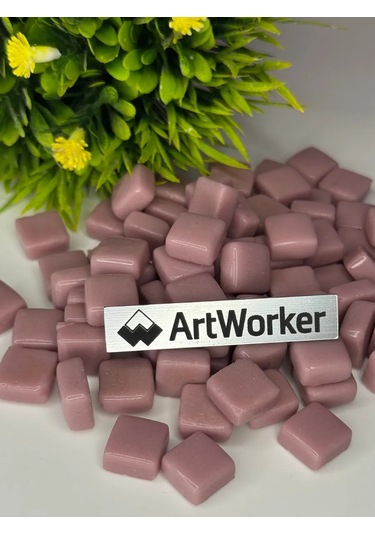 Artworker Flory12 Kiraz Kırmızı Cam Fayans, 0,9 Kg 439503425