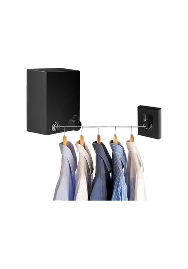 Ganzhoushop 2025 Son Model Çamaşır Kurutma Askısı Geri Çekilebilir Çamaşır Askısı, Paslanmaz Çelik Uzatılabilir Çamaşır Askısı Çok Renkli