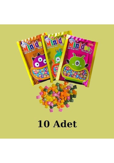 10 Adet Minidots Draje Sakız