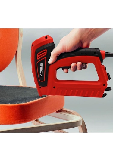 Kobb KBZ200 8-16 MM Zımba ve 15-16 MM Profesyonel Çivi Çakma Makinesi + 3000 Adet Yedek Zımba ve Çivi