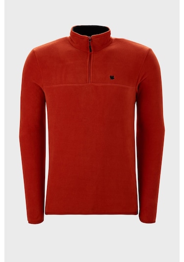 Buratti Slim Fit Anti-Pilling Tüylenme Yapmayan Bato Yaka Kışlık Şardonlu Erkek Polar 5906001 Orange Buratti Slim Fit Anti-Pilling Tüylenme Yapmayan Bato Yaka Kışlık Şardonlu Erkek Polar 5906001 Orange