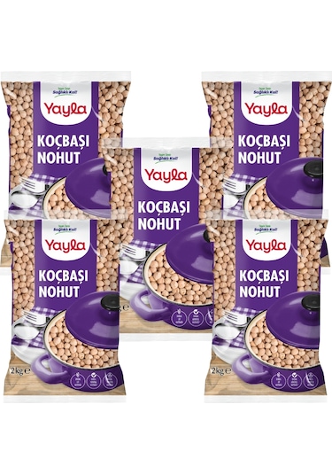 Yayla Koçbaşı Nohut 2 Kg X5