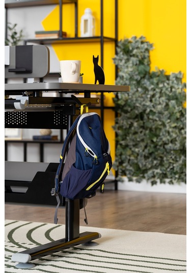 Vega Basic Yükseklik Ve Eğim Ayarlı Çalışma Masası, Çekmeceli Bilgisayar Ve Ofis Masası, Antrasit Gri