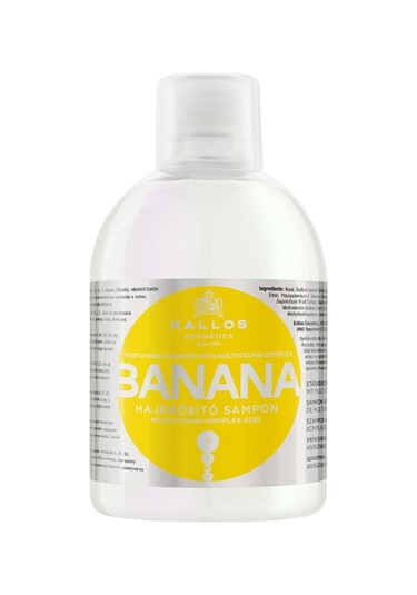 Kallos Cosmetics Banana Güçlendirici Şampuan 1 L