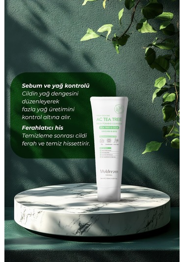 Muldream Ac Tea Tree Fresh Yüz Temizleme Köpüğü 120 ML
