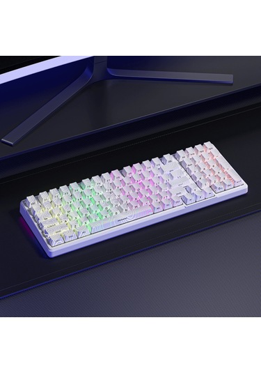 Furycube K99 Pro Mekanik Klavye - Rgb, Hotswap, Kablosuz, Mac/windows Uyumlu, Topografya