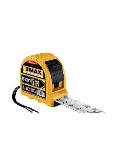 Dmax Profesyonel Çelik Şerit Metre 5m 25mm 5