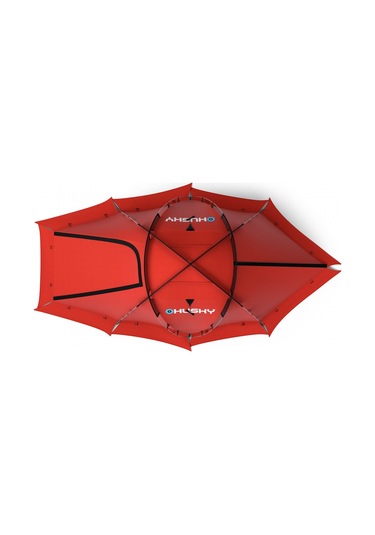 Husky Fighter 3+1 Kisilik 4 Pole Extreme Çadır Kırmızı