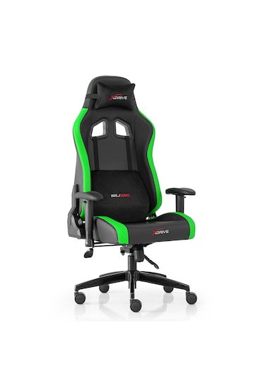 Xdrive 15'Li Profesyonel Oyuncu Koltuğu Yeşil/Siyah