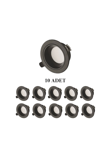 Cata Ct-5261 Başak Led Spot 8w 3 Renk - 10 Lu Paket 3 Renk