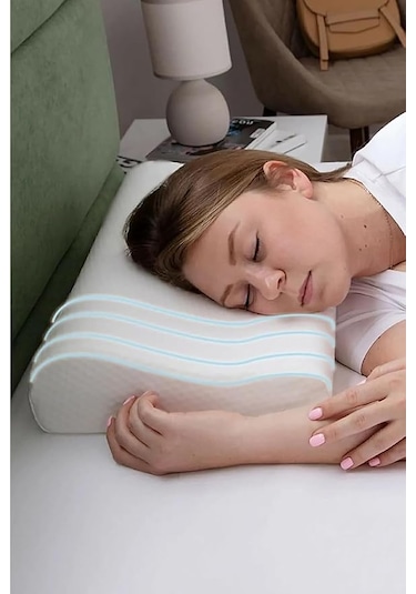 Viscofoam Ortopedik Visco Yastık Boyun Düzleşmesi Destekli Lüks Ortapedik Yastık