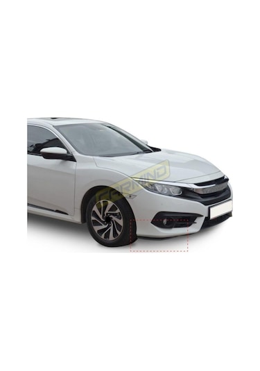 Honda Civic Fc5 Ön Tampon Altı Flap 2016-2019
