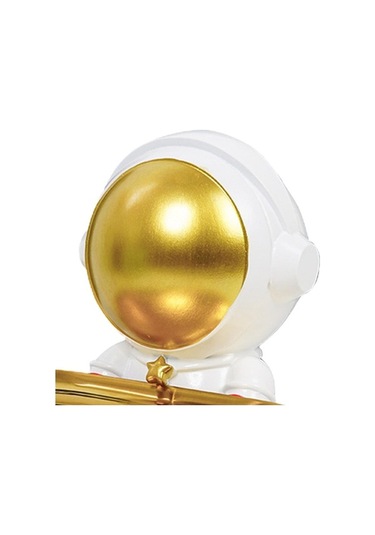 Opulentliving Reçine Astronot Heykeli, Anahtar Telefon Saklama, Suntek Konteyner Bibloları İçin Tepsi Orta Boy Orta