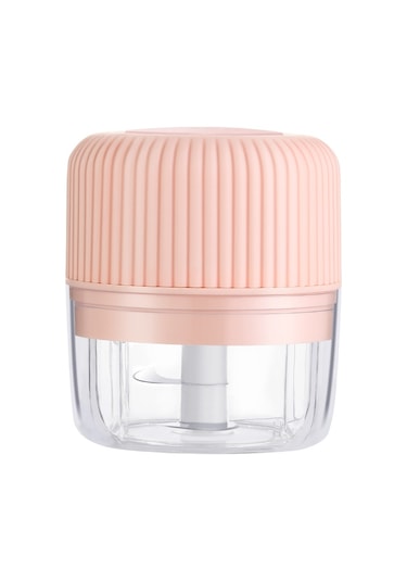Sones Ev Tipi Sebze Kesme Elektrikli Usb Sarımsak Ezici Bebek Mini Pişirme Makinesi Bebek Gıda Takviyesi Makinesi, Stil: 100ml Pembe