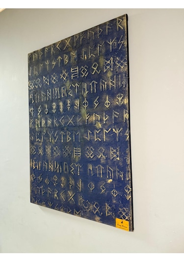 Kabartmalı Göktürk Alfabesi Tablo