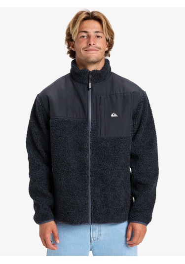 Quıksılver Shallow Water Fz India Ink - Solid Erkek Polar Ceket Eqypf03076-6489 Lacivert