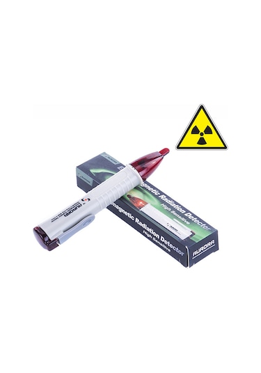 Honmex Elektromanyetik Radyasyon Testeri Kalem - Ev Aletleri İçin Ses Ve Işık Alarmlı Sensör, 20hz-2000mhz Aralığında Tespit Beyaz