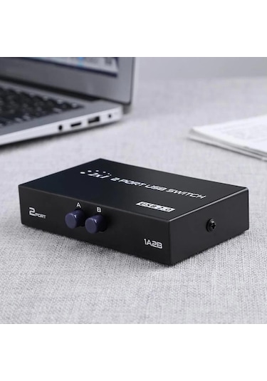 PrimeX PX-5020 2 Port Manuel USB Yazıcı Çoklayıcı