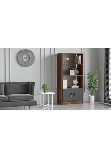 Yurudesign Vario D Ofis Kitaplık Barok-Antrasit VO4-BA
